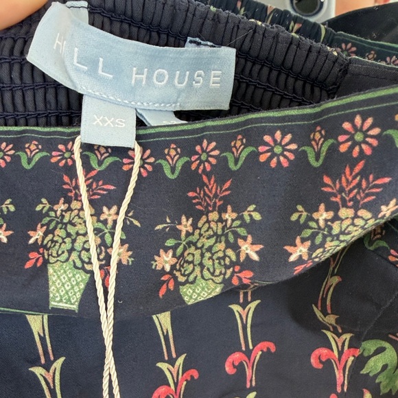 NWT Hill House Margot Navy Floral Midi Dress - Picture 4 of 7